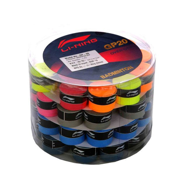 Li-Ning GP 20 Badminton Racket Grip (Pack of 10)-Proshack.in