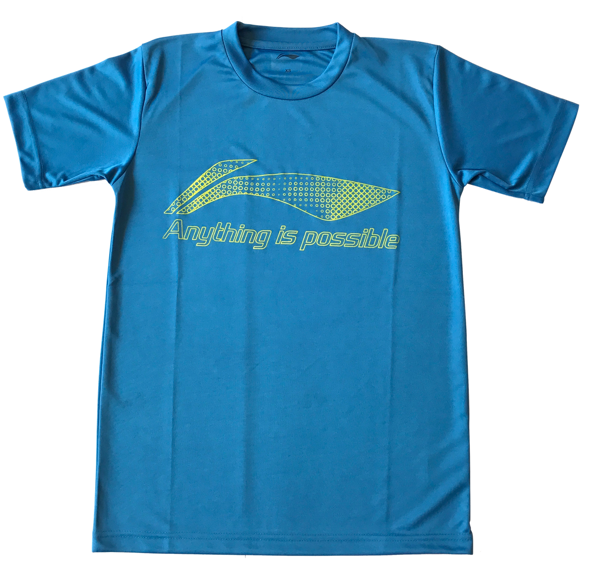 Li-Ning Roundneck T-Shirts - Anything Is Possible-Proshack.in