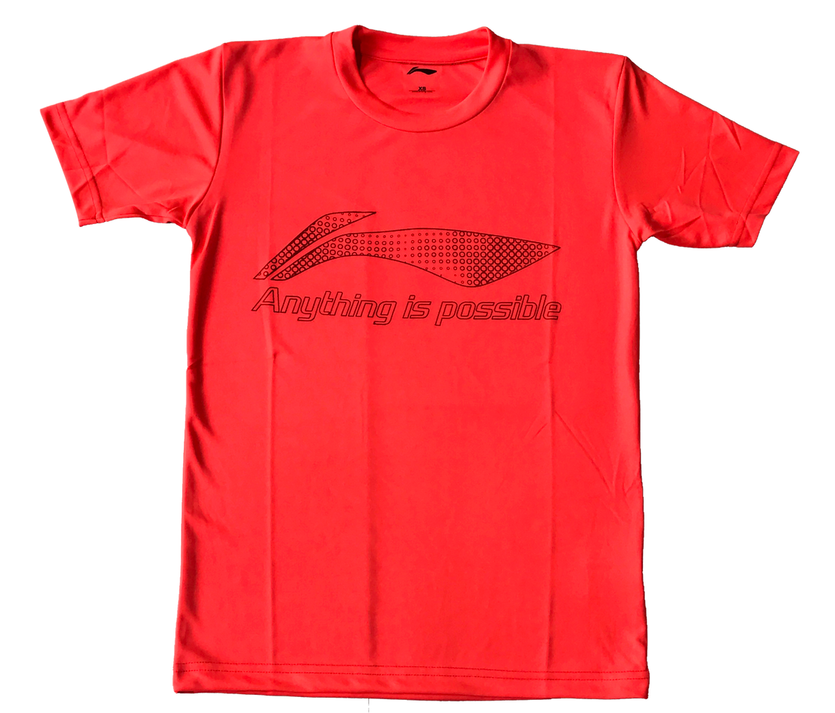 Li-Ning Roundneck T-Shirts - Anything Is Possible-Proshack.in