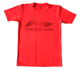 Li-Ning Roundneck T-Shirts - Anything Is Possible-Proshack.in