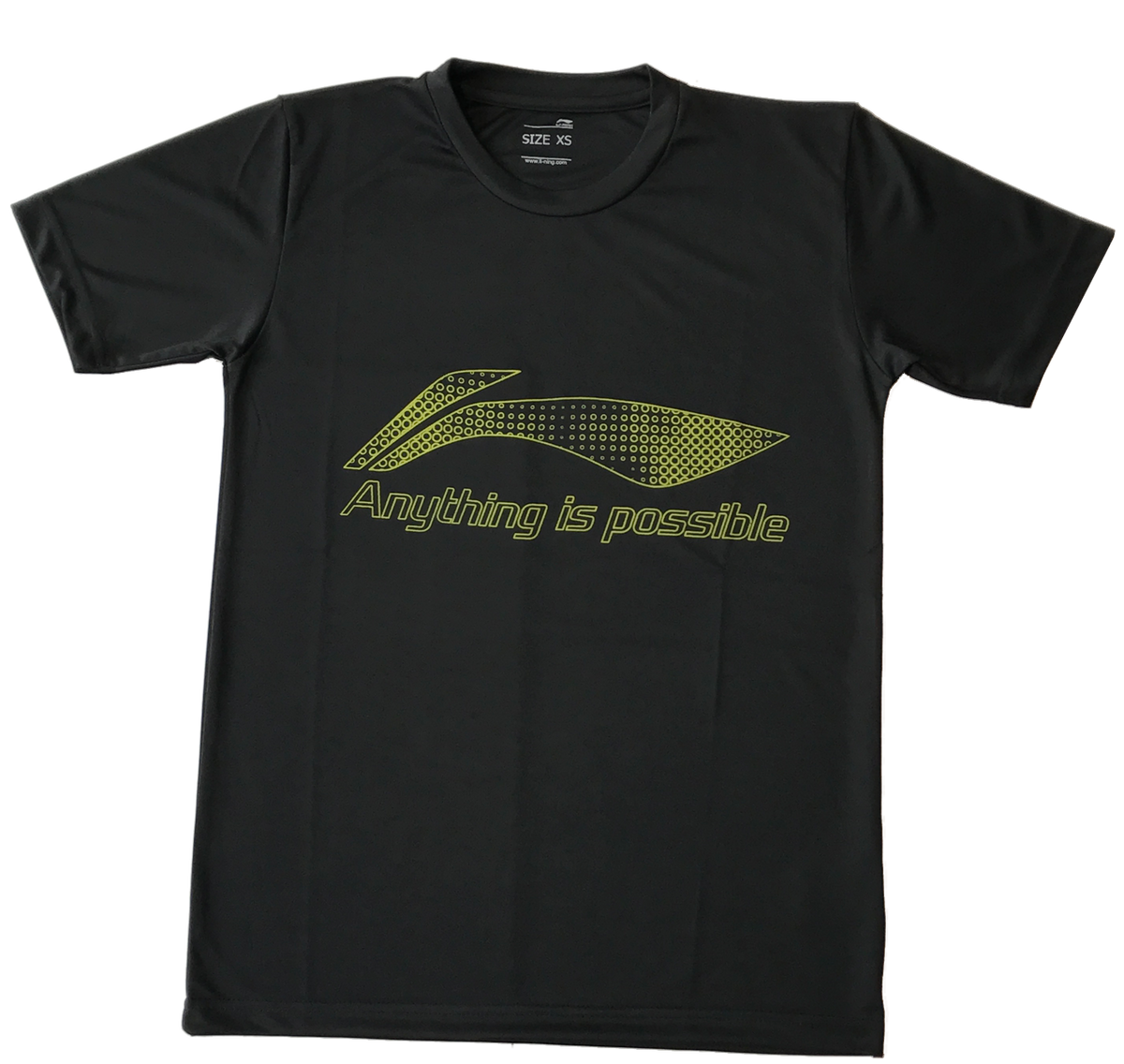 Li-Ning Roundneck T-Shirts - Anything Is Possible-Proshack.in