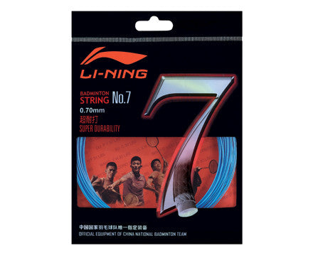 Li-Ning String No.7 Badminton Racket String (Pack of 5)-Proshack.in